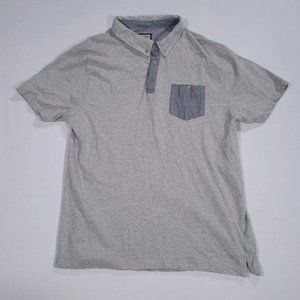 Hudson & Barrow Shirt Mens 2X XXL Gray Casual Polo Rugby Golf Gentlemens